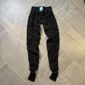 Agogie Wearable Resistance Pants +20 Womens M Black Leggings Fitness